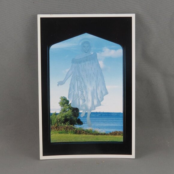 Vintage Postcard - St Faith's Church Landmark Oheinmutu New Zealand - Rotorua - Picture 4 of 4